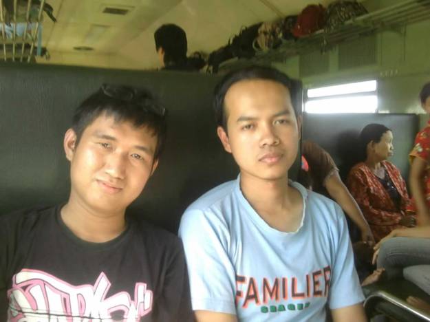 Kereta Sri tanjung masih cukup lengang