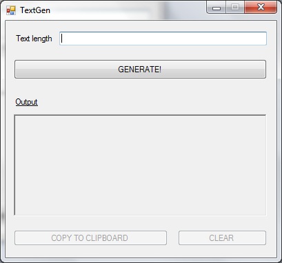 Tampilan aplikasi (idle)