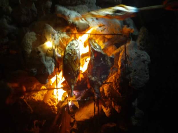 Ikan bakar. Hmm... harumnya... :)