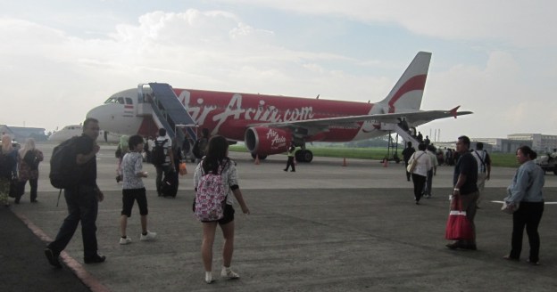 Pesawat menuju Kuala Lumpur