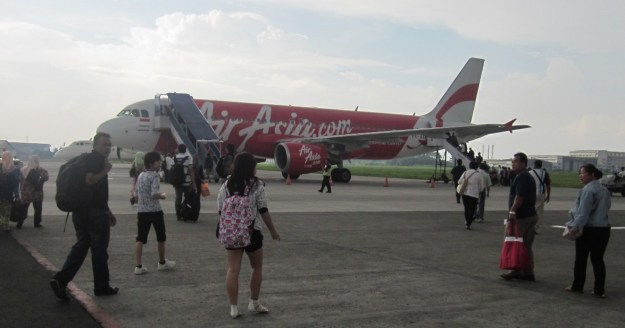 Pesawat menuju Kuala Lumpur
