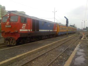 Kereta ekonomi (ilustrasi) Kereta ekonomi (ilustrasi)