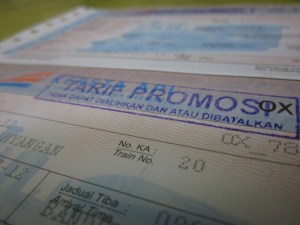 Tiket promo kereta api