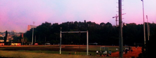 Lapangan SARAGA, tempat favoritku untuk lari