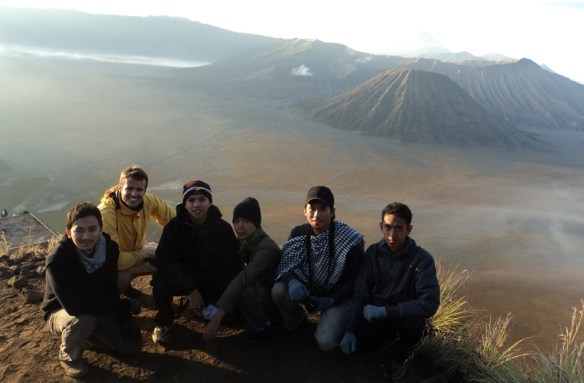 Foto bareng bule Jerman (photo by Neo)