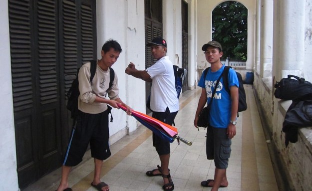 Di salah satu selasar