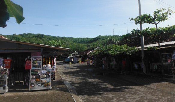 Kios oleh-oleh di Parangtritis