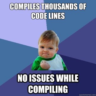 compile success meme