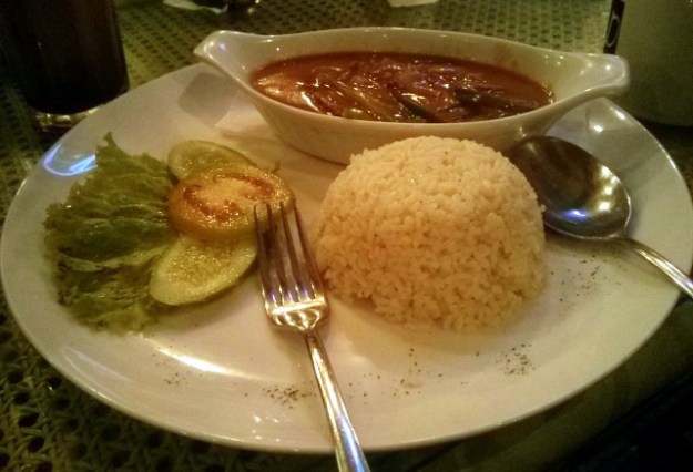 Beef Stroganoff with Butter Rice