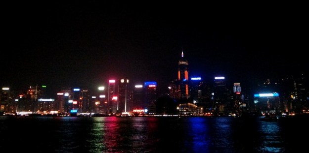 Pemandangan Victoria Harbour