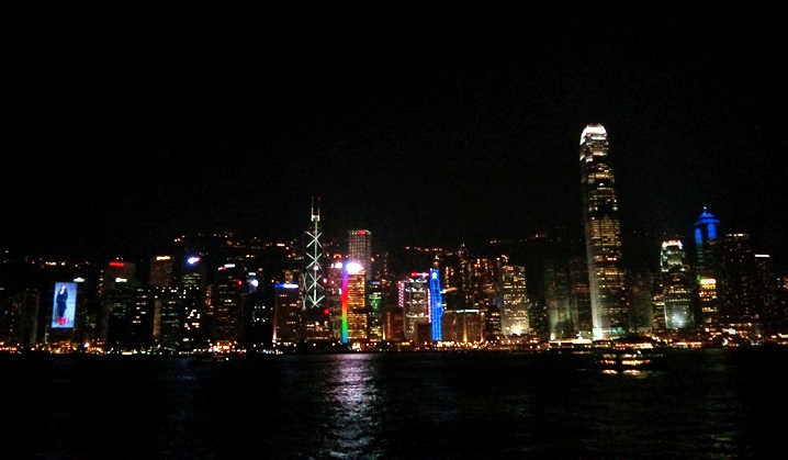 Pemandangan Victoria Harbour