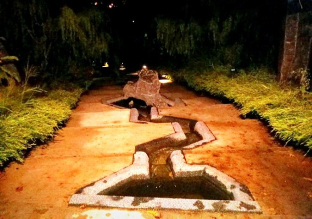 Trek salah satu taman