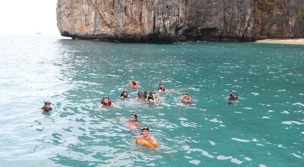 Snorkeling rame-rame (photo by Putri)