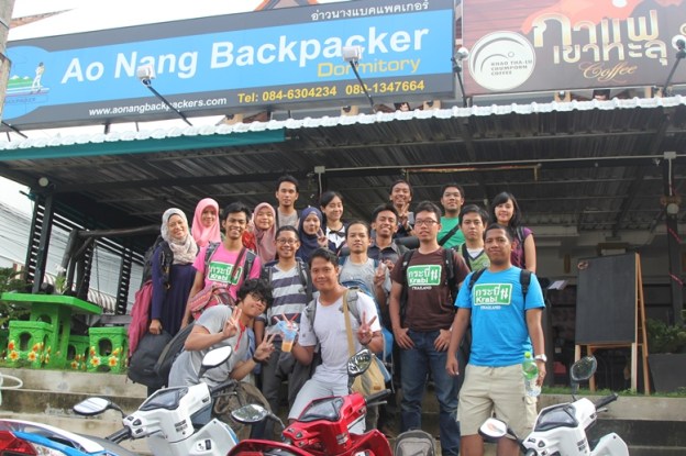 Ao Nang Backpacker Hostel (photo by Putri)