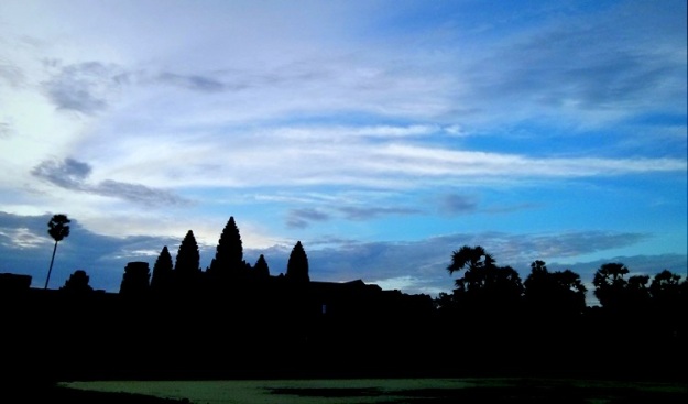 Siluet Angkor Wat