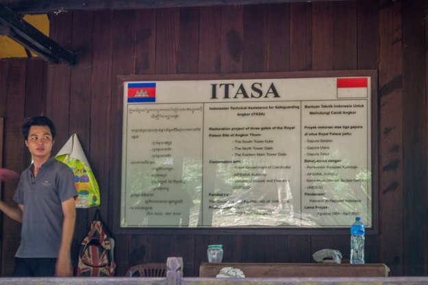 Sekretariat ITASA Cambodia-Indonesia (photo by Ian)