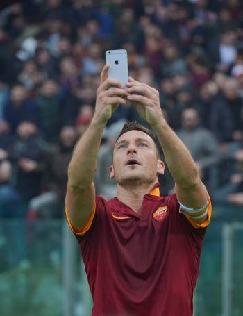 Totti selfie