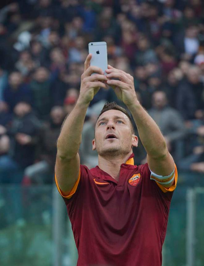 Totti selfie