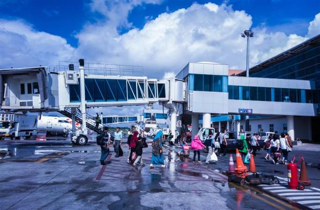 Tiba di Bandara Internasional Lombok