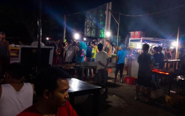 Kuliner malam Gili Trawangan