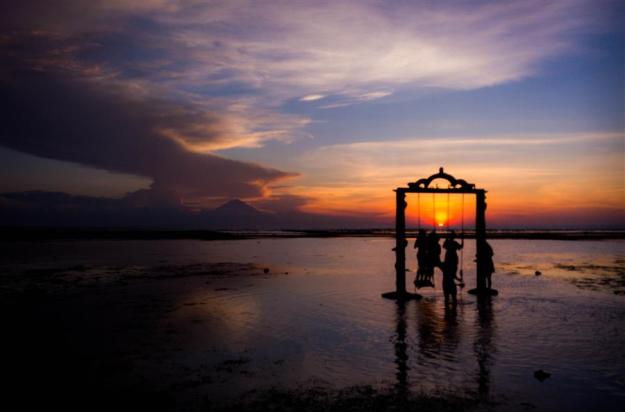 Senja di Gili Trawangan