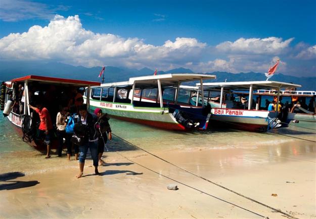 Tiba di Gili Trawangan