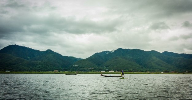 Nelayan di Inle Lake