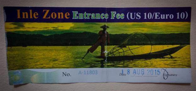 Tiket masuk Inle Lake