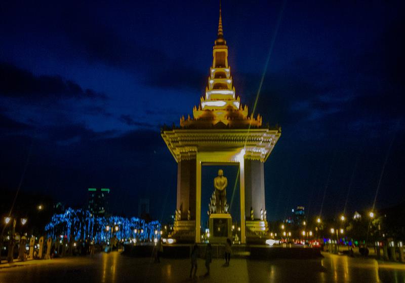 Statue of King Father Norodom Sihanouk