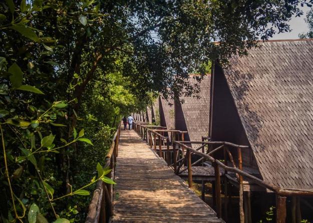 Bungalow-bungalow di Angke Kapuk