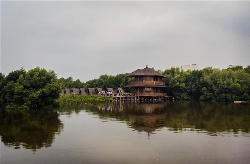 View salah satu sudut Angke Kapuk