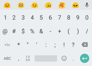 emoji keyboard