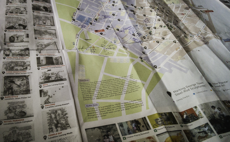 Peta Penang Street Art